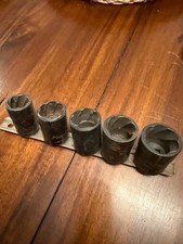 Blue Point Ttwy321a 5pc 12 Shallow Twist Impact Turbo Socket Set 34 - 1