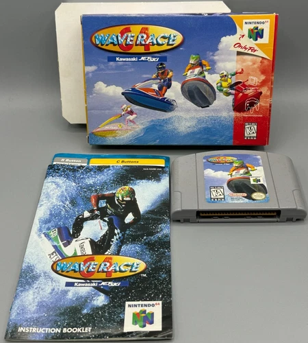 Wave Race 64 Nintendo 64 N64 CIB Complete W/ Manual & Inserts Authentic