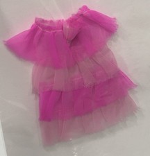 Barbie Clone Pink Mini Dress Clothes Rotsa Ruffles Vintage Mego Maddie Mod 70  s