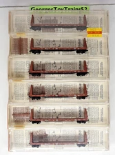 KADEE MICRO-TRAINS MTL N SP SOUTHERN PACIFIC BULKHEAD FLAT CAR 6-PACK 54022 MINT