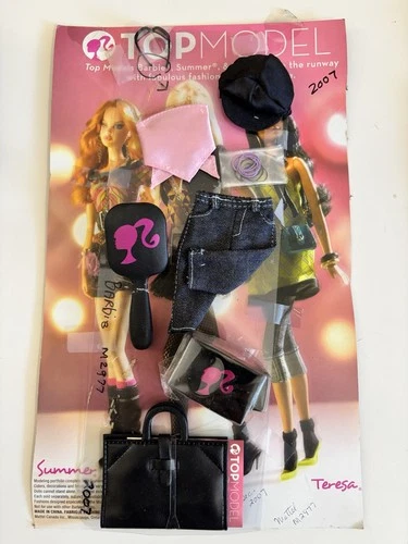 Vintage Top Model Barbie Clothes 2007 ModelMuse Doll Body Outfit Only