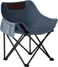 Camping Folding Chair, Heavy Duty Oversized Portable Outdoor Chair, Foldable Cam