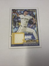 Topps 2026 Jacob Misiorowski Rookie Relic Patch Milwaukee Brewers