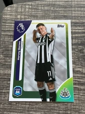 2025-26 Topps Premier League EPL #229 Harvey Barnes, Newcastle United