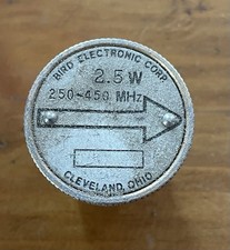 BIRD Electronics Wattmeter Element Slug 2.5 W 250-450 Mhz