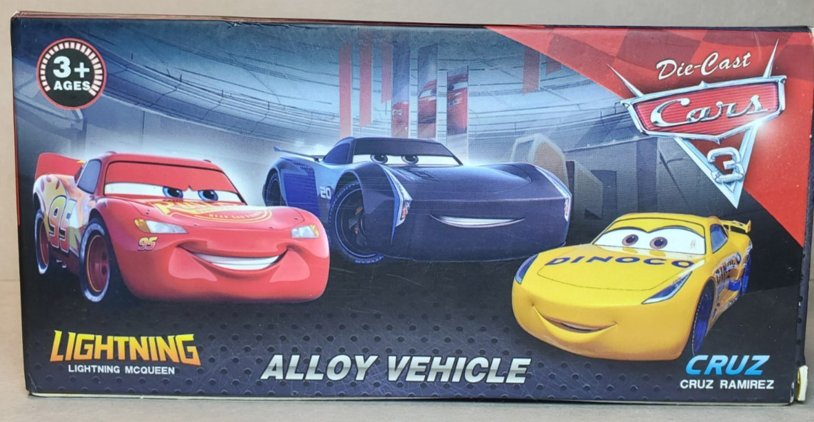 Disney Pixar Cars RS Lightning McQueen Diecast 5 Inches Lights Sounds Doors Open