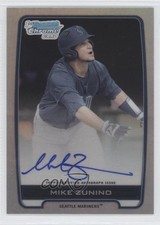 Bowman Draft 2012 cromo selecciones de draft refractor Mike Zunino #BCA-MZ automático 1 g5