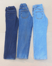 Size 12 - Boys Straight Leg Jeans Cat Jack - Light, Medium Rinse Wash