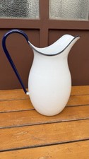 Caraffa in Metallo Smaltato Brocca Smaltata Primi ‘900 Smalterie Italiane