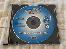 Mega Man X4 Sega Saturn 1997 Classic Game Disc Only Authentic Tested and Working