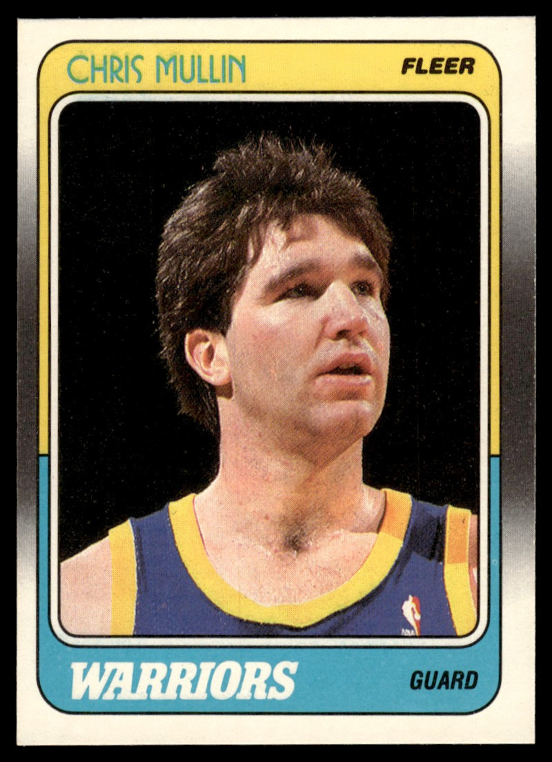 1988-89 FLEER CHRIS MULLIN GOLDEN STATE WARRIORS #48