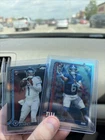 2025 Topps Chrome Football Jaxson Dart RC and Cam Ward RC