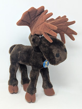 Chewie Moose Plush Vintage 1983 Dakin Stuffed Animal Toy Brown