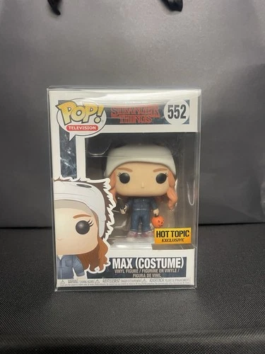 Max (Costume) Stranger Things #552 Hot Topic Exclusive Funko Pop with protector