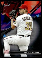 2021 Finest Max Scherzer Washington Nationals #65