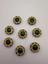 Lot of 8 Vintage Tight Top Celluloid Buttons ...