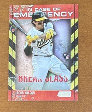 2025 Topps Stadium Club Jacob Wilson In Case Of Emergency #ICE-13 RC