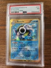 Blastoise Gold Secret Rare Card 137/135 Pokemon 2013 Plasma Storm PSA 8