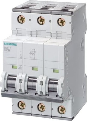 Siemens 5SY4325-7 Leitungsschutzschalter 3-polig C25A 10kA
