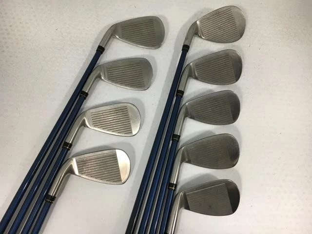 Conjunto de Ferro YONEX Cyberstar 3000 AERON 9 peças 4-SW Ultimum Ti 300 Flex R-1 Direita - Imagem 4 de 4