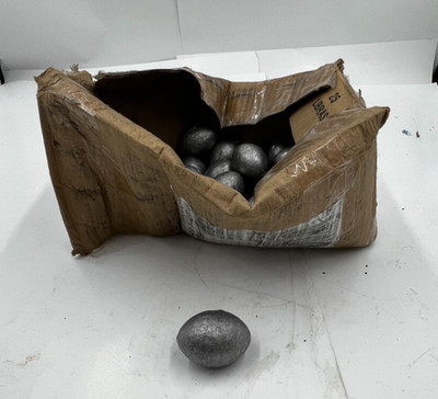 (QTY 29) Egg Sinker 14 215 V1112-0073 Silver For Bottom Fishing