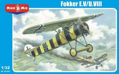 Mikromir 32-001 Fokker E.V/D.VIII 1/32 plastic kit