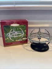 Hallmark Star Trek Space Station Deep Space 9 Ornament With Display Base