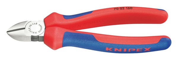 Knipex Seitenschneider Poliert 180 Mm Mit Mehrkomponenten-Griff - 70 02 180-image