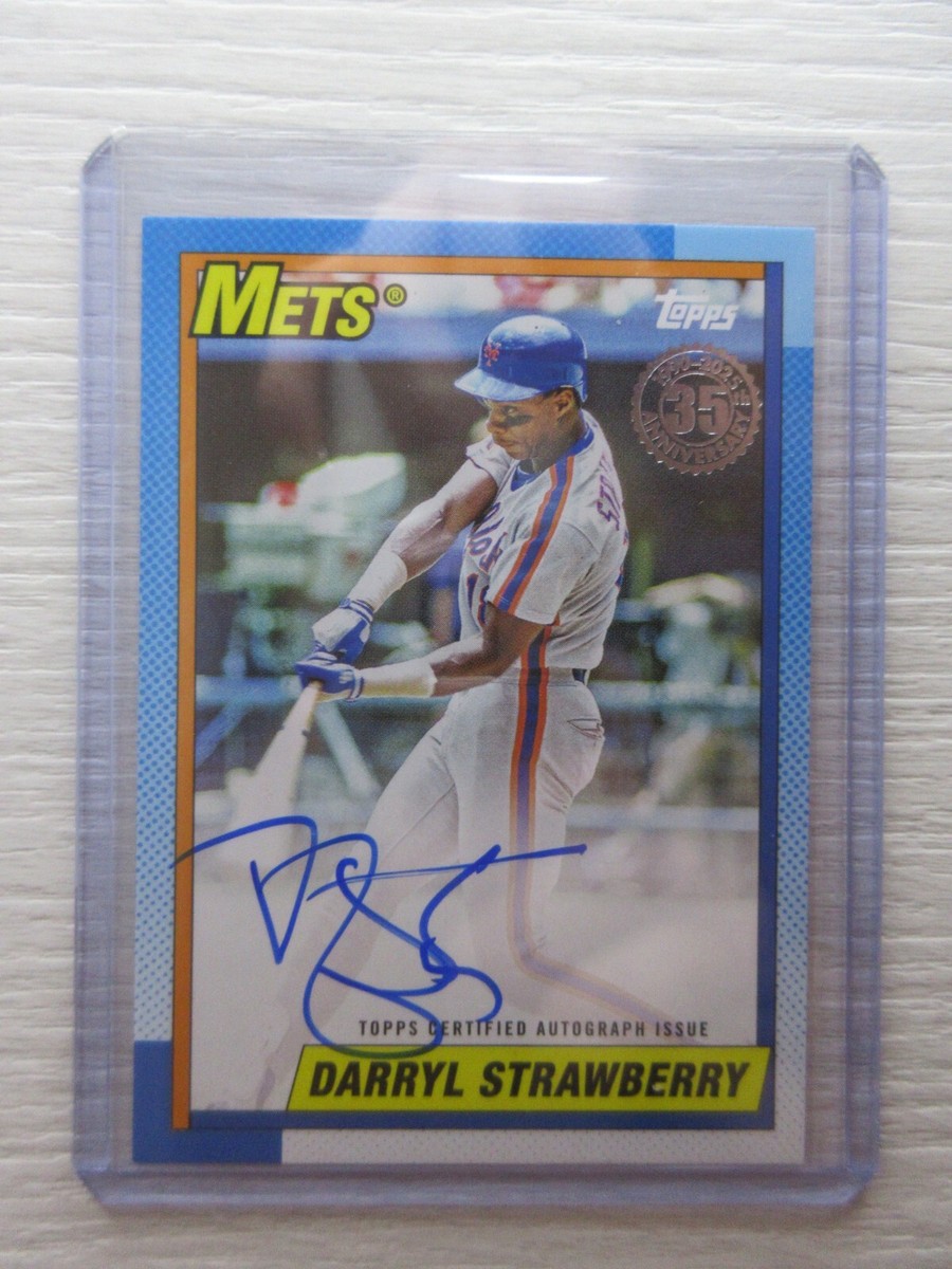 2025 Topps Series 1 - 1990 Topps Baseball Autographs Darryl