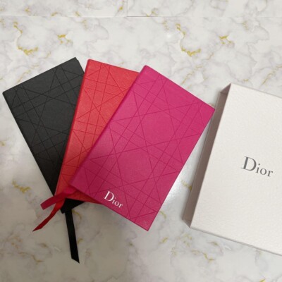 Dior ノート３冊セット Dior ノート3冊セット Christian Dior Notebook NEW 3 book set