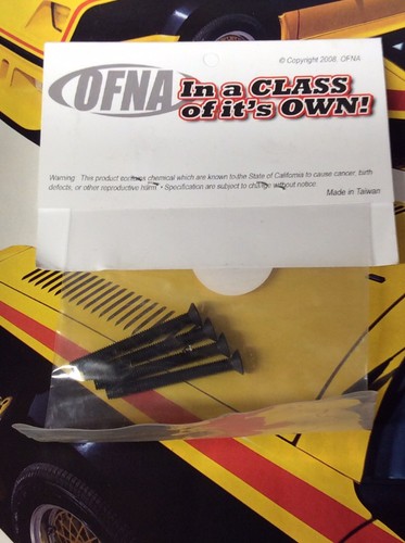 OFNA 94031 Hex Flat Head Screws: {M4x40x4pc} NewInPack USA Shipped - Picture 3 of 3