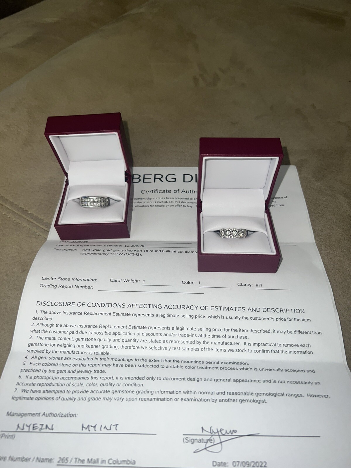 engagement/wedding ring sets - image 3