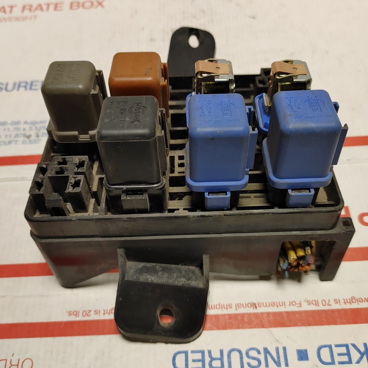 84-89 Nissan 300ZX Z31 Engine Fuse Box W/ Lid OEM | eBay