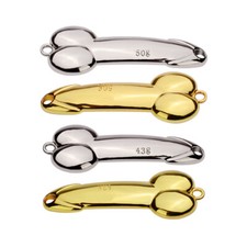 Spoons Jig Fishing Lure Predator Tackle Pike Salmon Lure Gold/Silver Color 5-50g