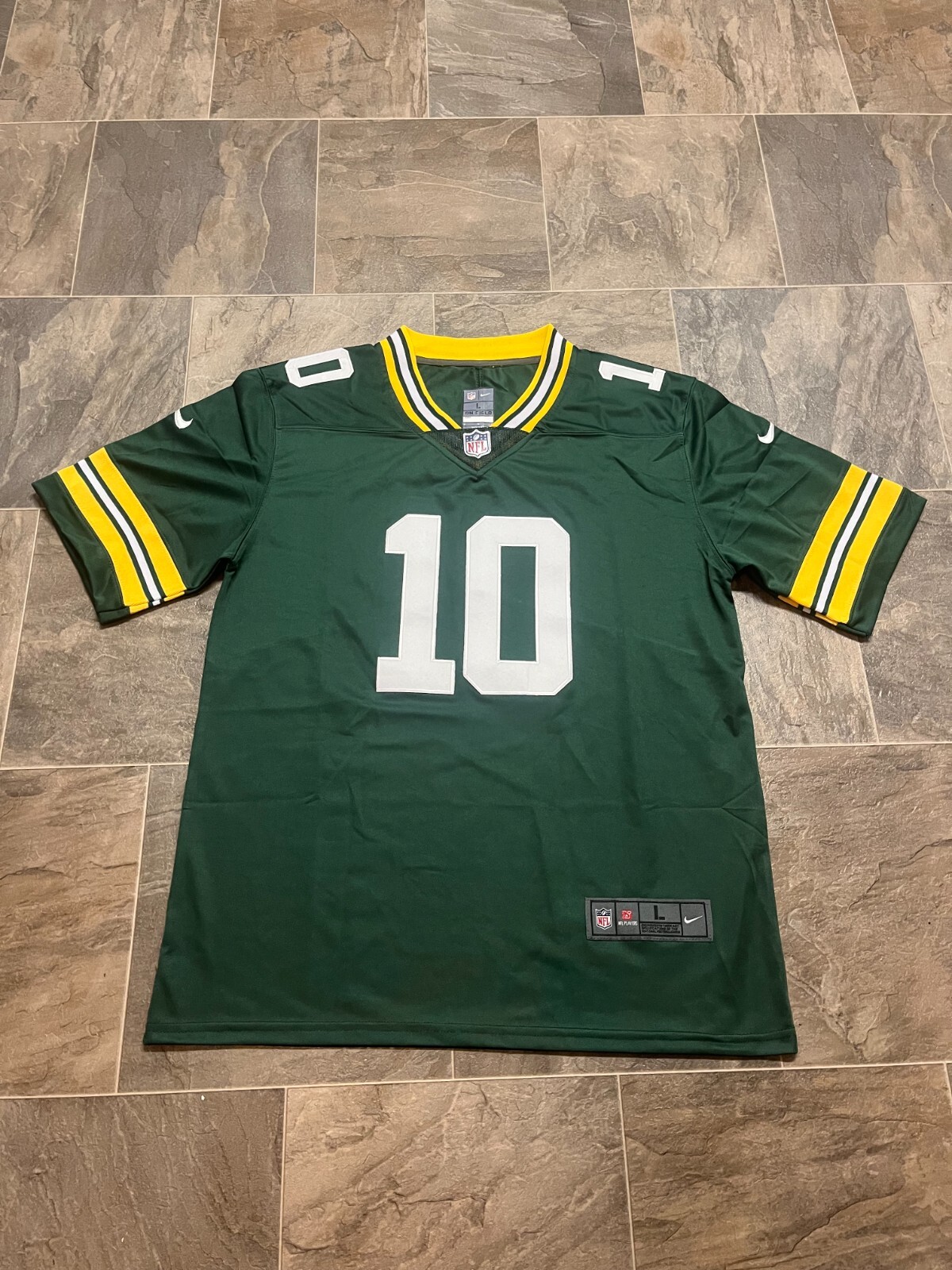 Green Bay Packers Jordan Love Jersey Large