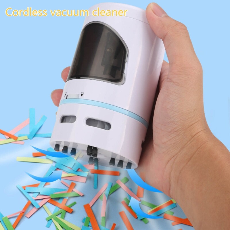 Portable 2 In 1 Electric Pencil Sharpener Sweeper Operated for Kids