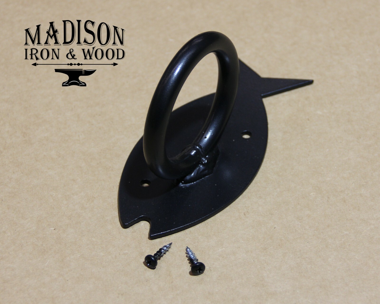 Fish Nautical Rope Fence Bracket, Fish Design Rings, Dock Rope Holder