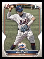 2023 Bowman Jesus Baez #BP-12 FBC New York Mets