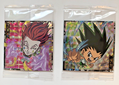 Hunter x Hunter stickers 2set Wafer Vol.1 Super Rare Japanese