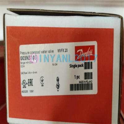 #ad #ad ONE Danfoss Pressure Operated Water Valve 003N3105 NEW $358.34