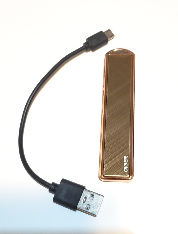 RECHARGEABLE KEY CHAIN LIGHTER USB Recharge Electric Coil Lighter USA FREE SHIP