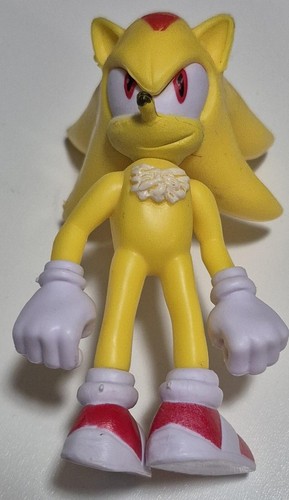 Sonic The Hedgehog 4" inch Super Sonic Shadow Action Figure - Picture 12 of 24