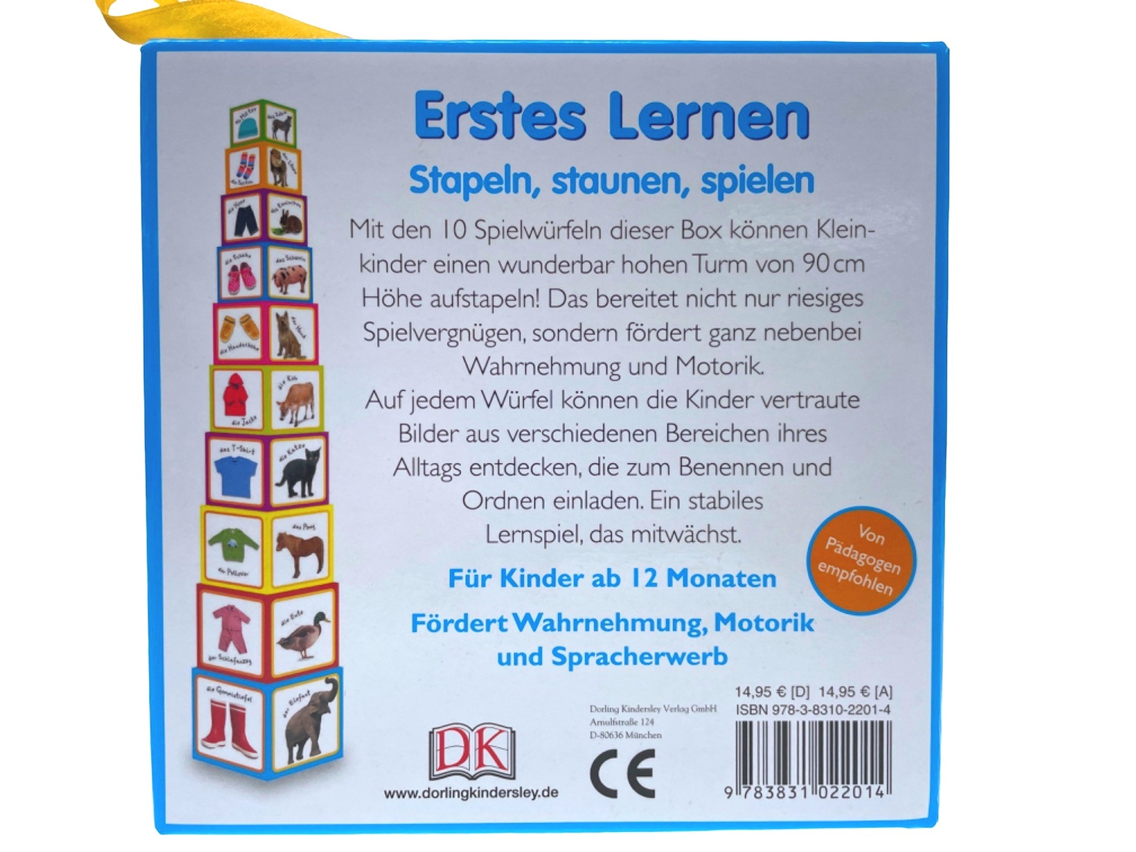 Thumbnail - Erstes Lernen Stapelwürfel Wörter - Kinder 5001451