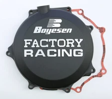 Boyesen Factory Clutch Cover Black Kawasaki KX450F 06-15 KFX450 07-14 CC-18B