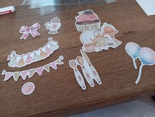 6X PAPER DIE CUTS FOR SCRAPBOOKING/JOURNALS MIXED PD155 
