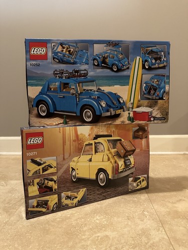 LEGO 10252, 10271 Creator Expert: Volkswagen, FIAT 500 Set - Picture 2 of 3