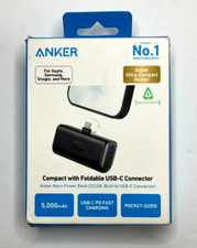 Anker Nano 5000mAh 22.5W Power Bank w/ Built-in USB-C Connector
