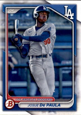 LOT OF 20 2024 BOWMAN BASE PAPER  PROSPECT BP13 CAM COLLIER CINCINNATI REDS