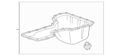 Oil Pan 12725600 GM OEM 2023-2024 GM Oil Pan for 6.6L Diesel Duramax. Brand New