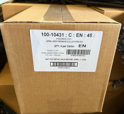 Pokemon Iono's Bellibolt EX Premium Collection CASE (6 BOXES) Factory Sealed! - Picture 2 of 2